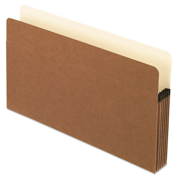 Pendaflex® Smart Shield File Pocket, 5.25" Expansion, Legal Size, Red Fiber, 10-box freeshipping - TVN Wholesale